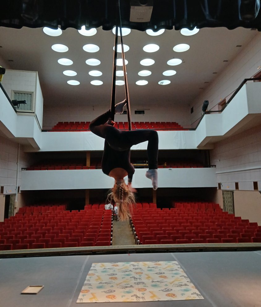 Занятия на воздушных петлях